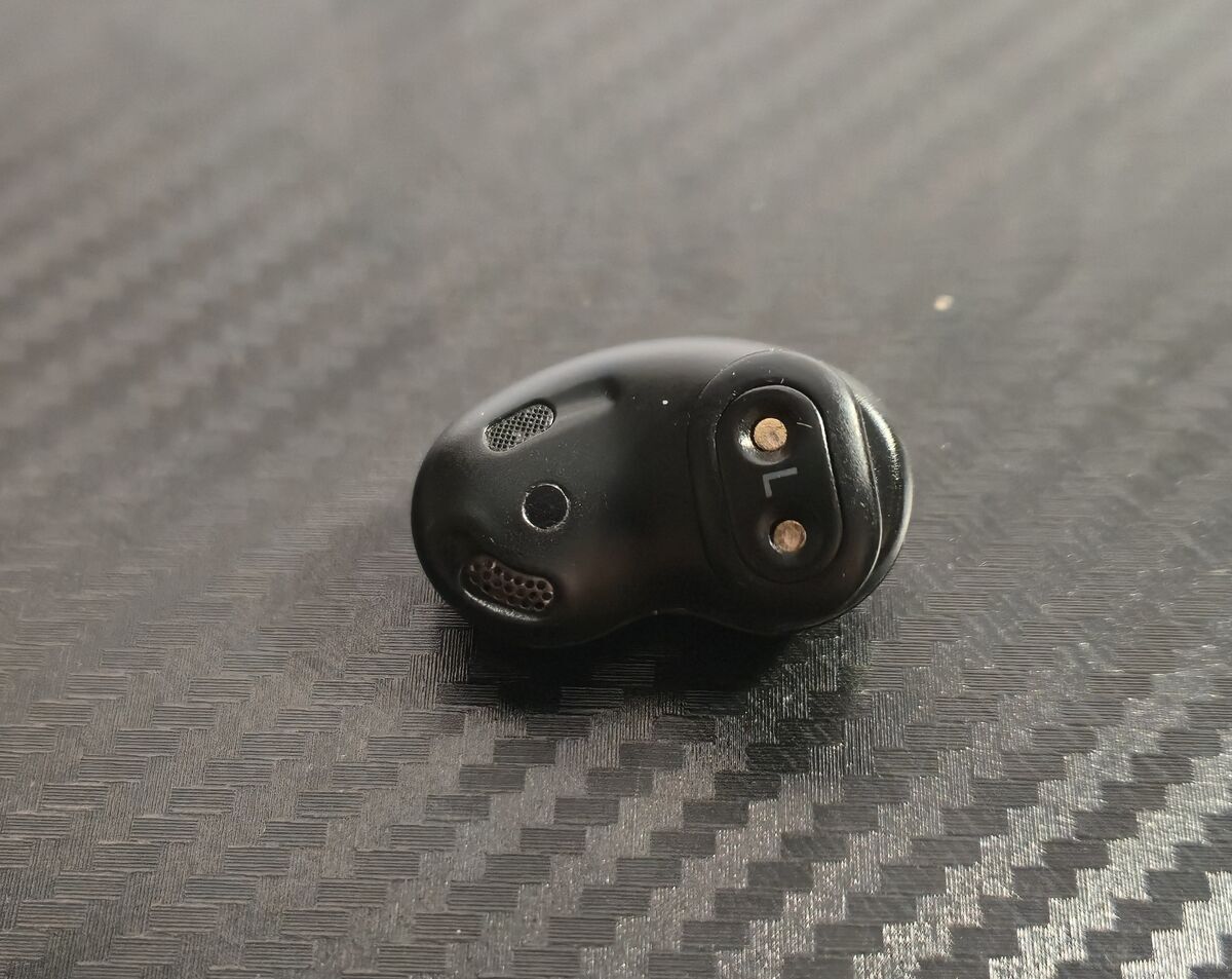 Front of Left Earbud
