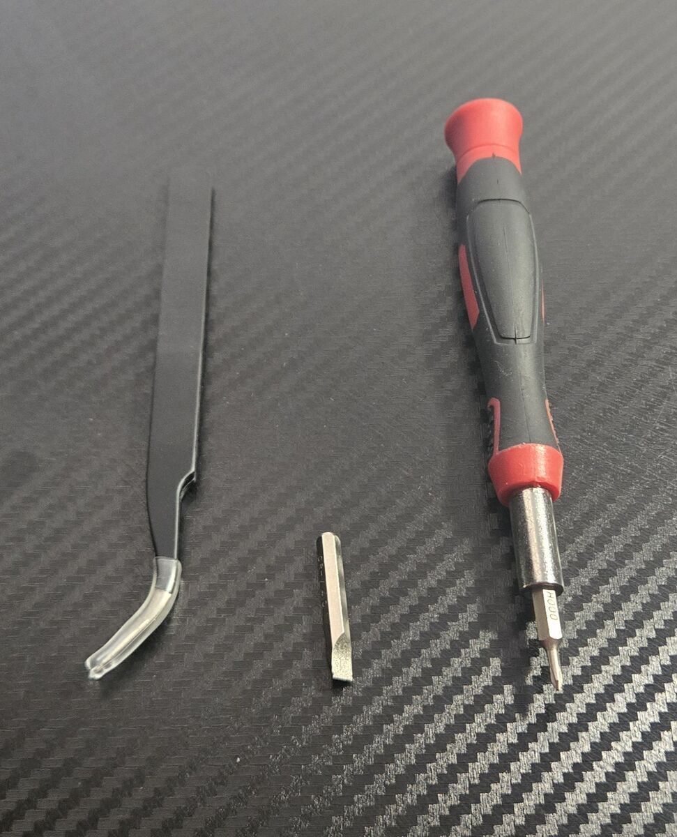 Tweezers Flatbit Screwdriver